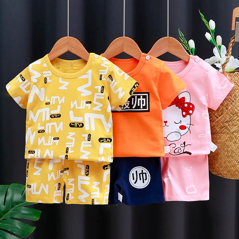 Cool & Comfy for Summer”
“Adorable Cartoon Prints”
“Soft Cotton, True to Size”
“Perfect for Playtime”
“Unisex Baby Outfit”