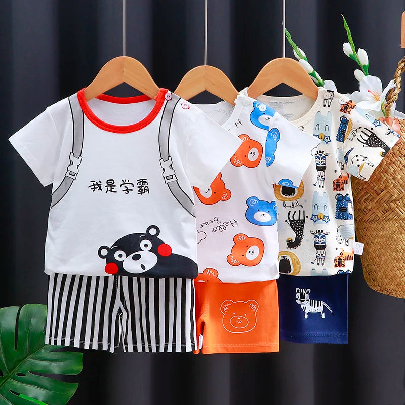 Cool & Comfy for Summer”
“Adorable Cartoon Prints”
“Soft Cotton, True to Size”
“Perfect for Playtime”
“Unisex Baby Outfit”