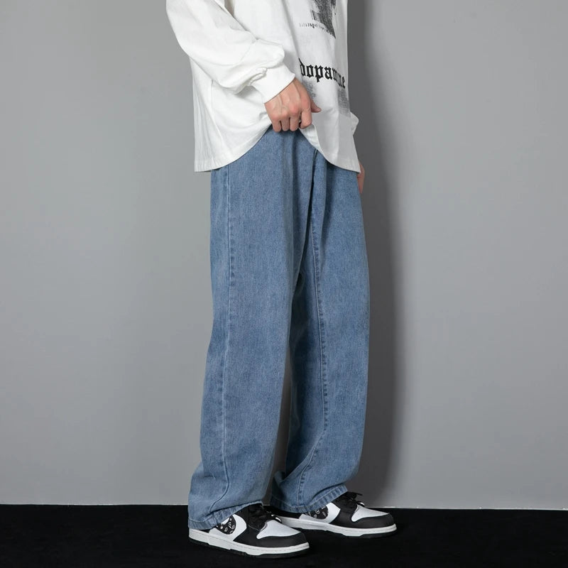 Classic Straight Fit Comfortable Loose Design Lightweight Denim Casual Everyday Wear Spring & Summer Essential