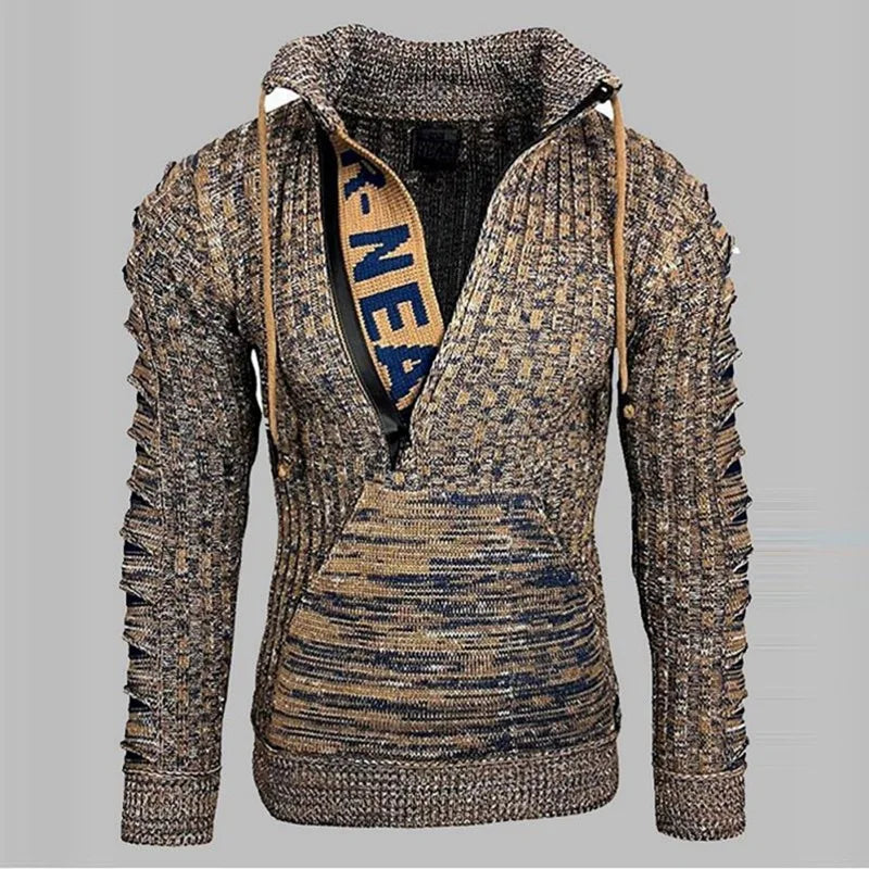 "Slim Fit. Warm Style.""Perfect for Autumn & Winter" "Sizes S to 4XL" "High Neck Modern Look" "Casual • Party • Club"