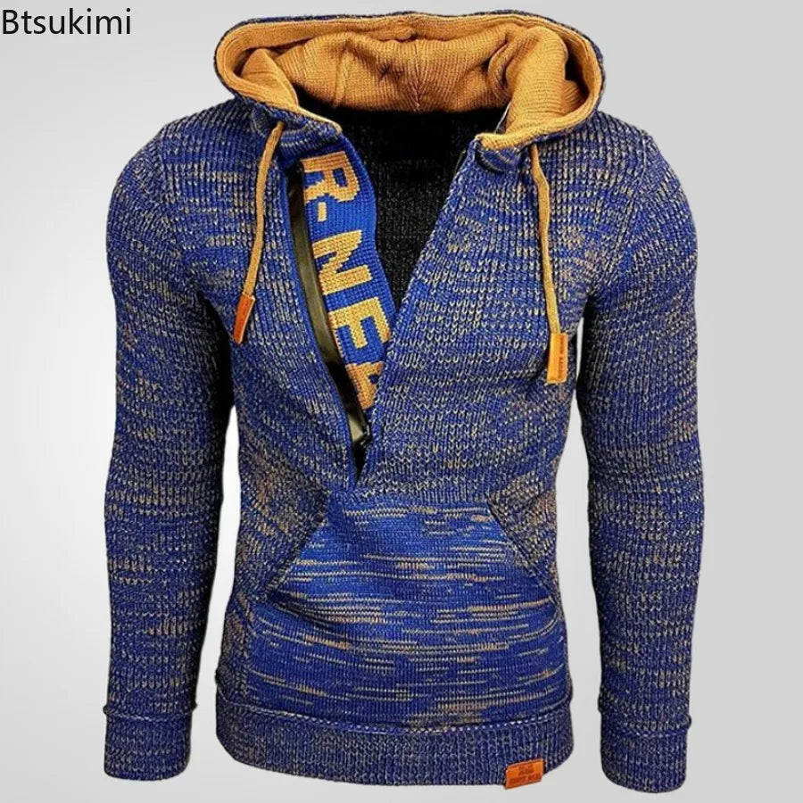 "Slim Fit. Warm Style.""Perfect for Autumn & Winter" "Sizes S to 4XL" "High Neck Modern Look" "Casual • Party • Club"
