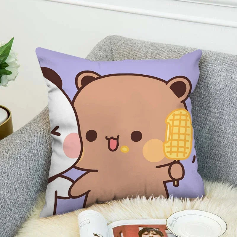BUBU DUDU Decorative Pillow Covers 45x45cm Soft Polyester Cushion Case