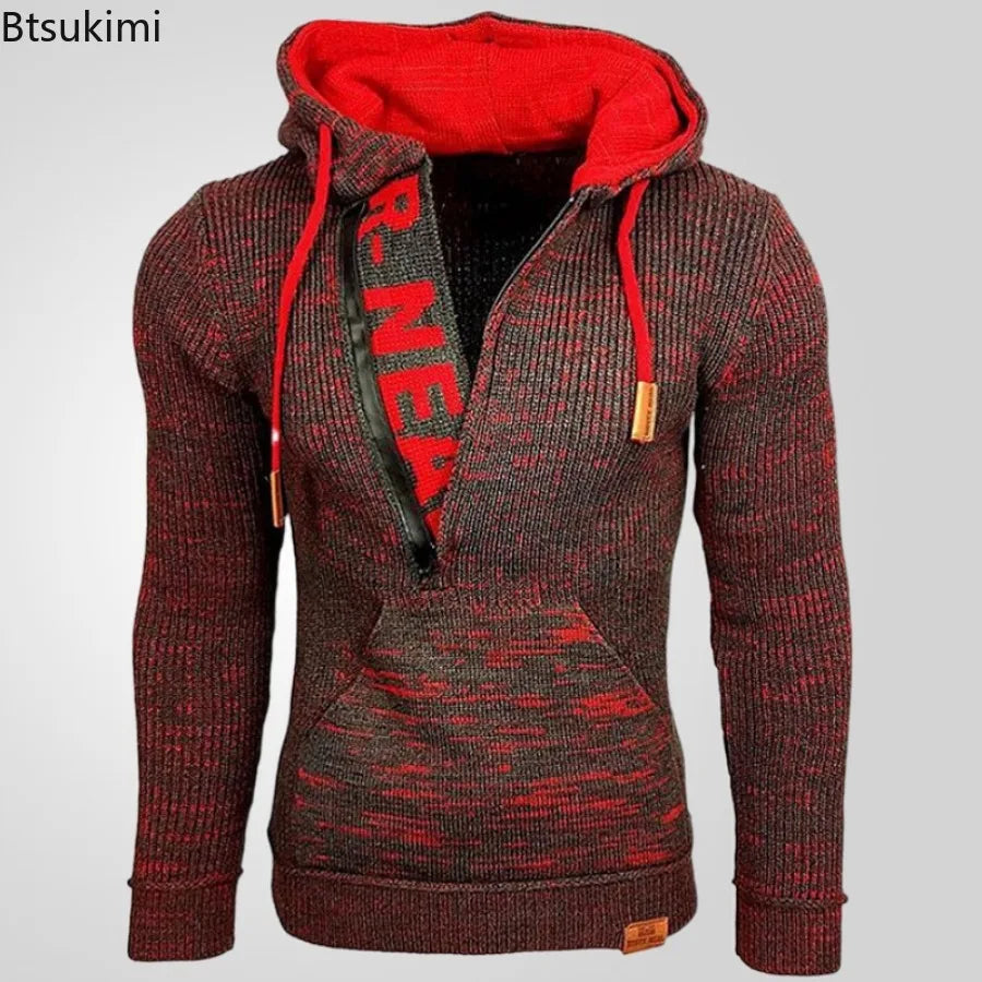 "Slim Fit. Warm Style.""Perfect for Autumn & Winter" "Sizes S to 4XL" "High Neck Modern Look" "Casual • Party • Club"