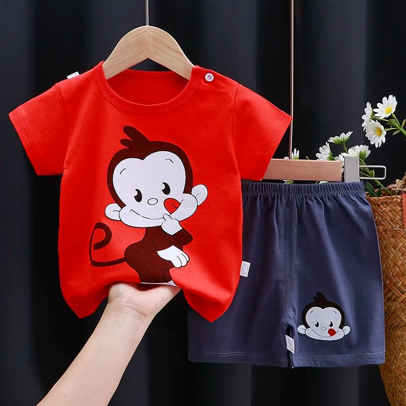 Cool & Comfy for Summer”
“Adorable Cartoon Prints”
“Soft Cotton, True to Size”
“Perfect for Playtime”
“Unisex Baby Outfit”
