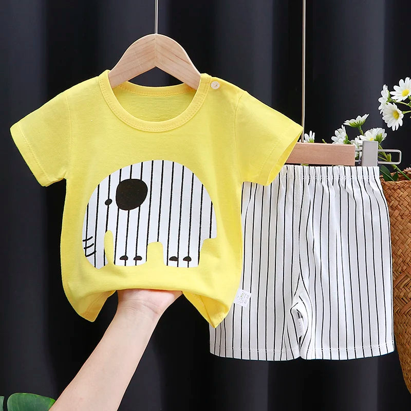 Cool & Comfy for Summer”
“Adorable Cartoon Prints”
“Soft Cotton, True to Size”
“Perfect for Playtime”
“Unisex Baby Outfit”
