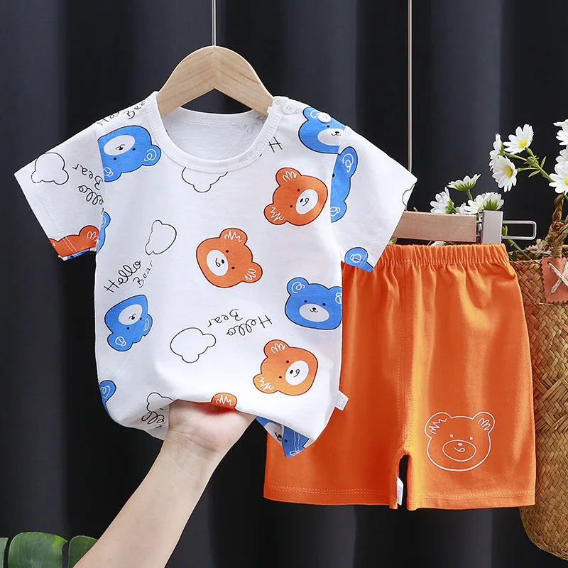 Cool & Comfy for Summer”
“Adorable Cartoon Prints”
“Soft Cotton, True to Size”
“Perfect for Playtime”
“Unisex Baby Outfit”
