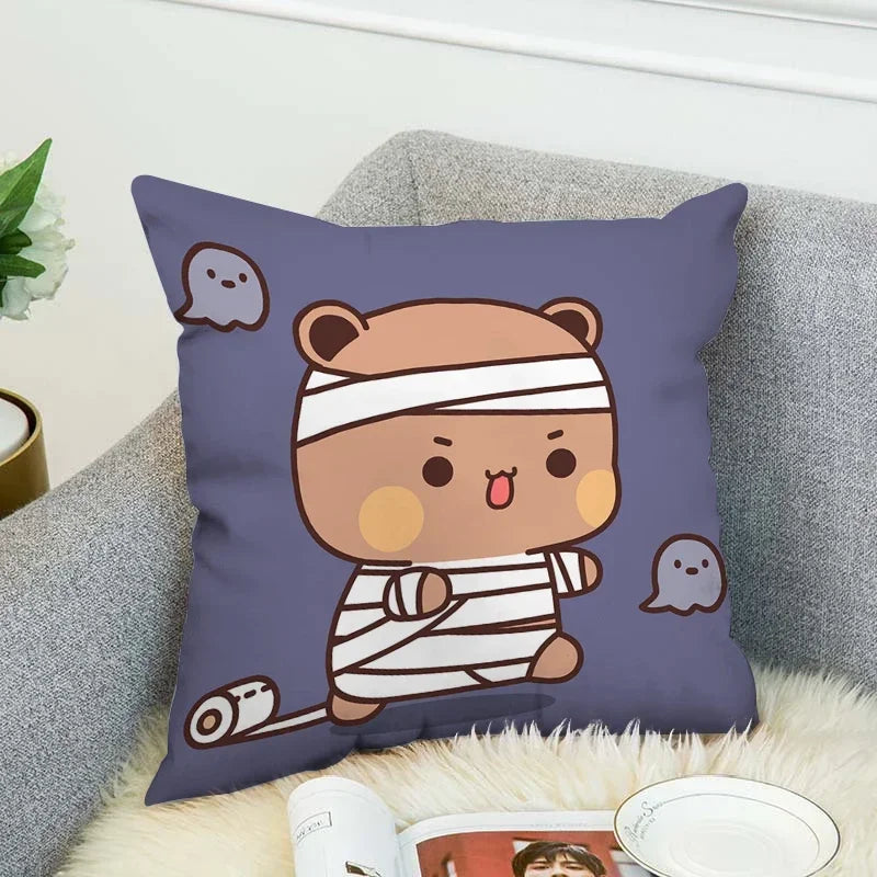 BUBU DUDU Decorative Pillow Covers 45x45cm Soft Polyester Cushion Case