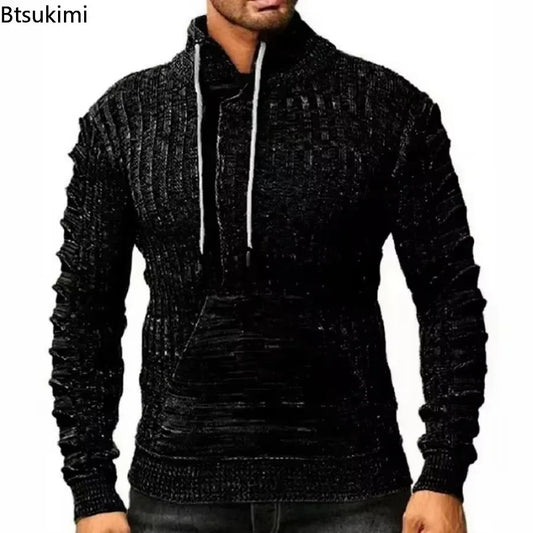 "Slim Fit. Warm Style.""Perfect for Autumn & Winter" "Sizes S to 4XL" "High Neck Modern Look" "Casual • Party • Club"