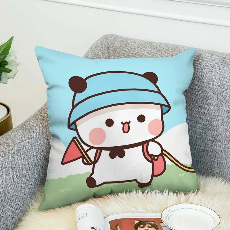 BUBU DUDU Decorative Pillow Covers 45x45cm Soft Polyester Cushion Case