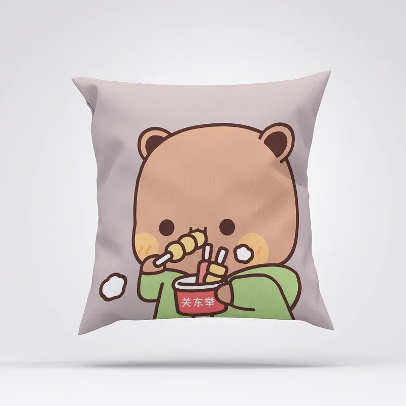 BUBU DUDU Decorative Pillow Covers 45x45cm Soft Polyester Cushion Case