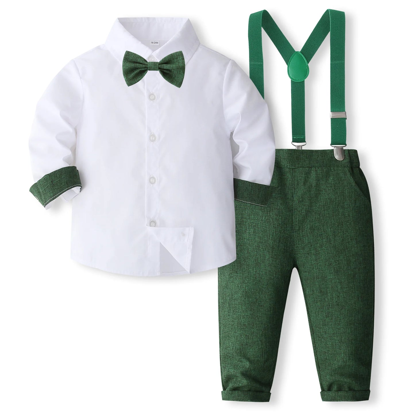 Gentleman Baby Boys Outfit 1-6Y | Birthday Party Formal 4PCS Set
