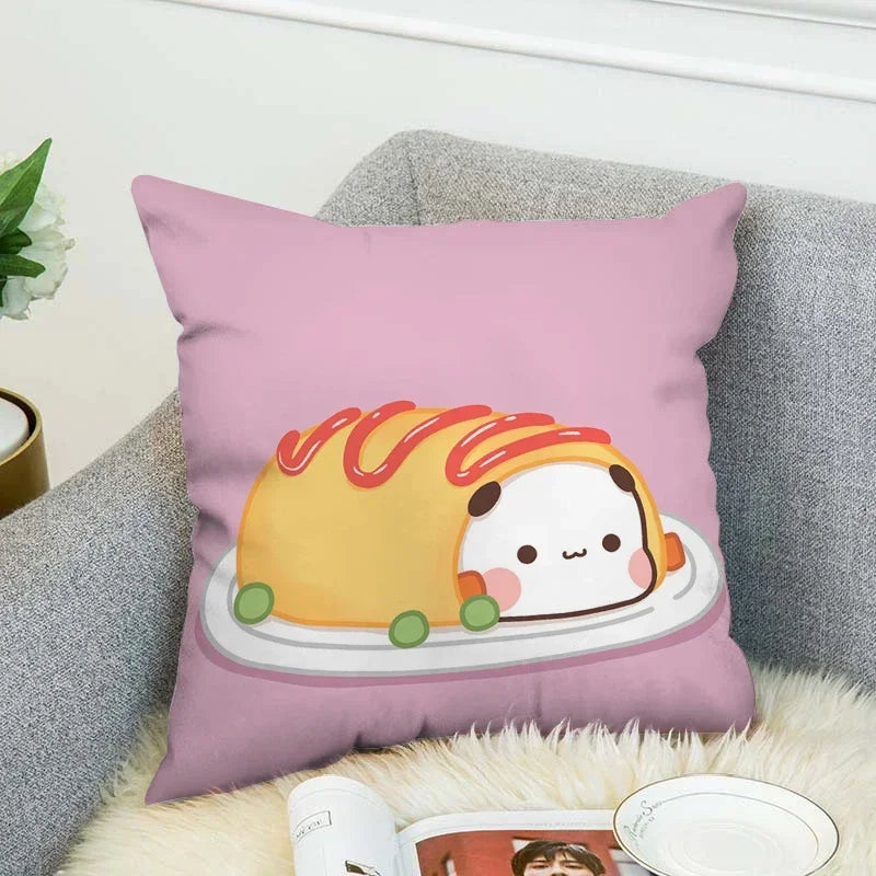 BUBU DUDU Decorative Pillow Covers 45x45cm Soft Polyester Cushion Case