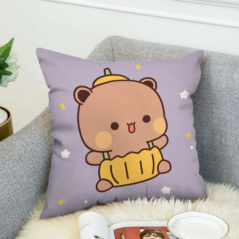 BUBU DUDU Decorative Pillow Covers 45x45cm Soft Polyester Cushion Case