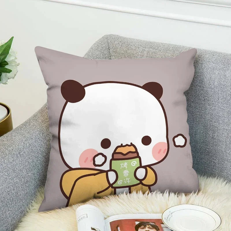 BUBU DUDU Decorative Pillow Covers 45x45cm Soft Polyester Cushion Case