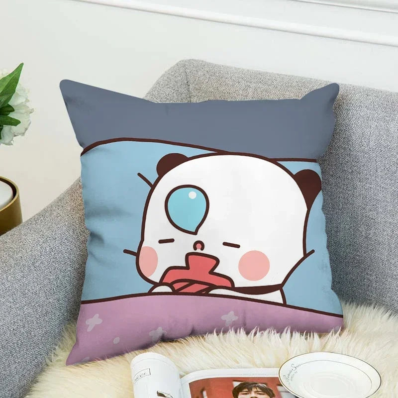 BUBU DUDU Decorative Pillow Covers 45x45cm Soft Polyester Cushion Case