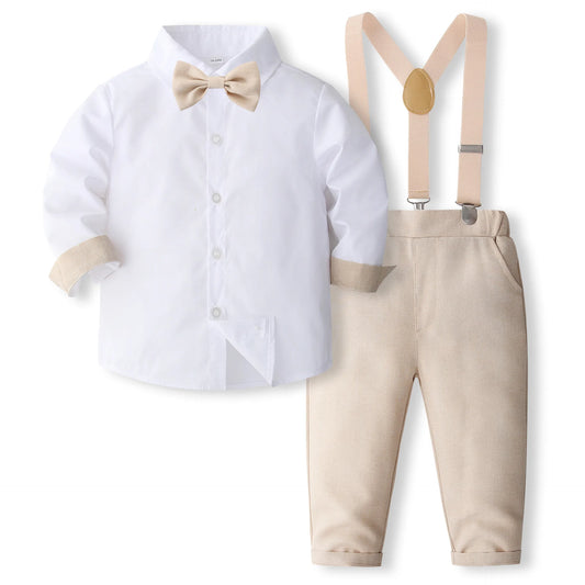Gentleman Baby Boys Outfit 1-6Y | Birthday Party Formal 4PCS Set
