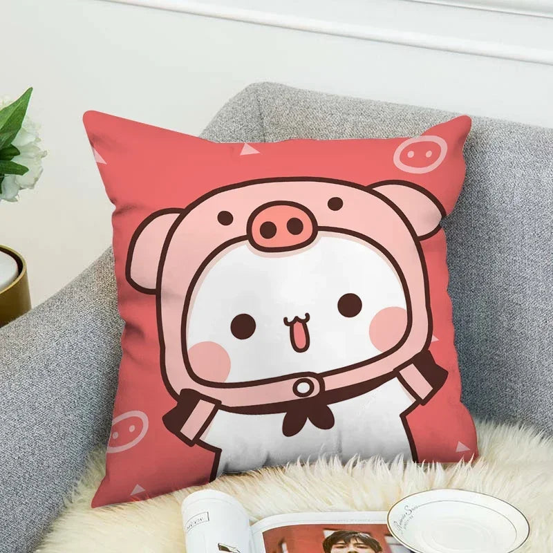 BUBU DUDU Decorative Pillow Covers 45x45cm Soft Polyester Cushion Case