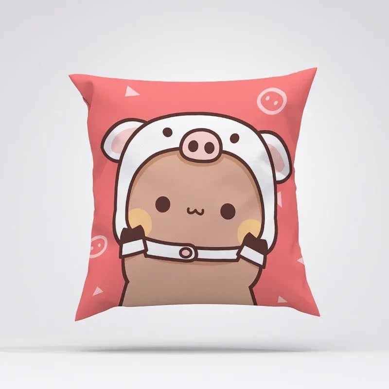 BUBU DUDU Decorative Pillow Covers 45x45cm Soft Polyester Cushion Case
