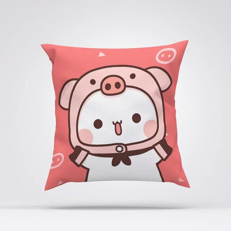 BUBU DUDU Decorative Pillow Covers 45x45cm Soft Polyester Cushion Case