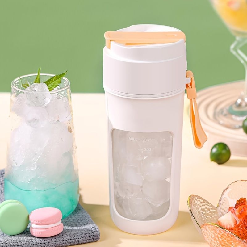 Portable Wireless Blender With The Straw; USB Travel Juice Cup Baby