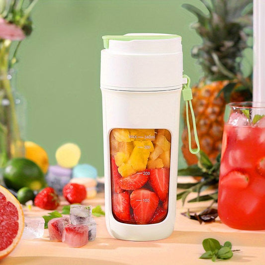 Portable Wireless Blender With The Straw; USB Travel Juice Cup Baby